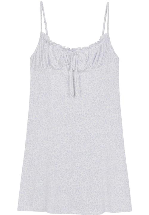 OH APRIL Kjole 'Leona'  lilla / hvid