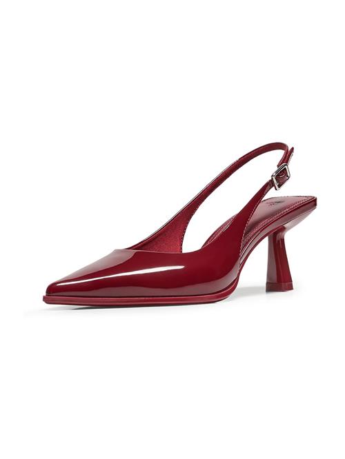 Bershka Slingpumps  mørkerød