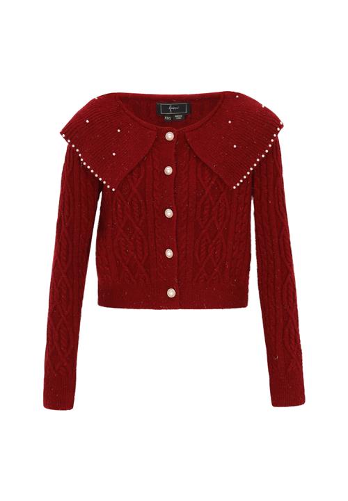 faina Cardigan  burgunder