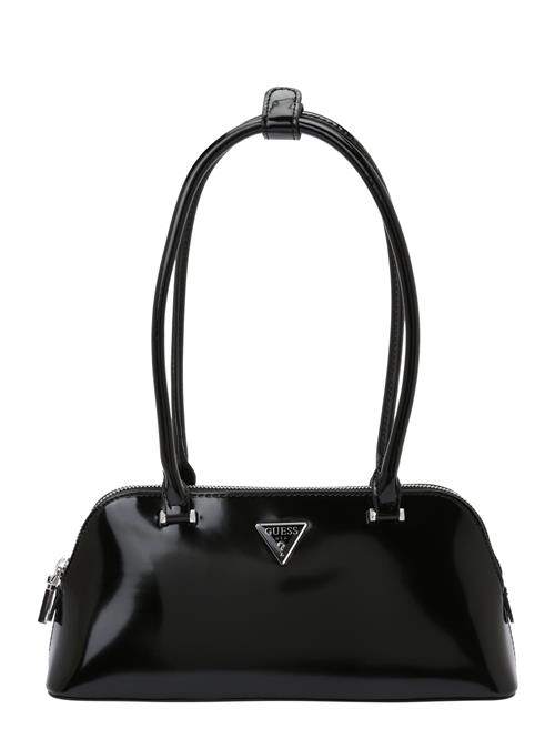GUESS Skuldertaske 'ARNELA SHOULDER SATCHEL'  sort