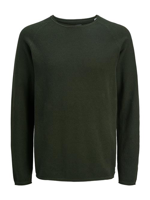 JACK & JONES Pullover 'JJEHILL'  oliven