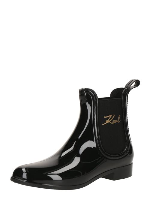 Karl Lagerfeld Chelsea Boots  guld / sort