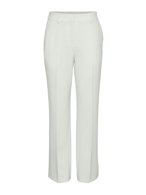 YAS Bukser med lægfolder 'Yaslikka'  hvid