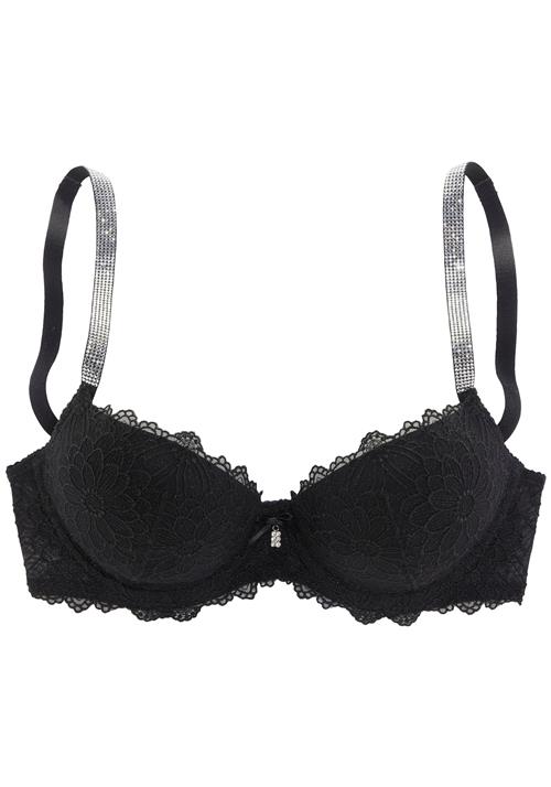 LASCANA BH  sort / transparent