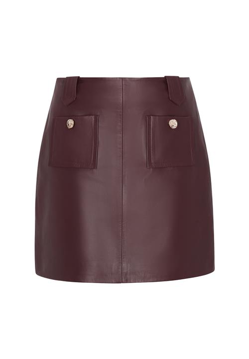 faina Nederdel  mørkebrun