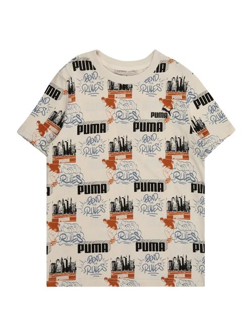 PUMA Shirts '90s'  røgblå / hummer / sort / hvid