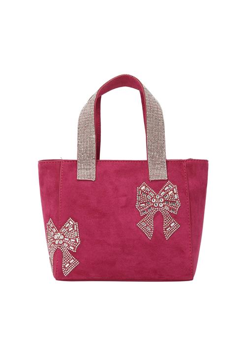 KRZY Håndtaske 'Krzy'  mørk pink / sølv