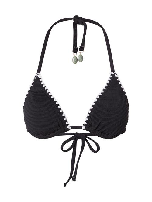 Hunkemöller Bikinioverdel 'Kenya'  sort / hvid