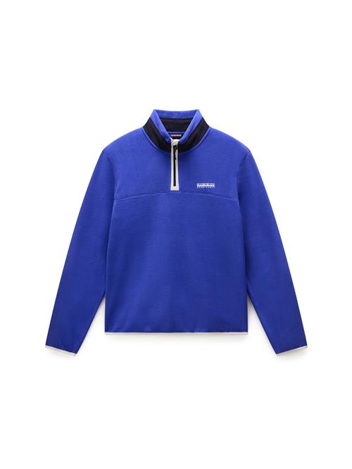 NAPAPIJRI Pullover 'T-Derganza'  mørkeblå / sort / hvid