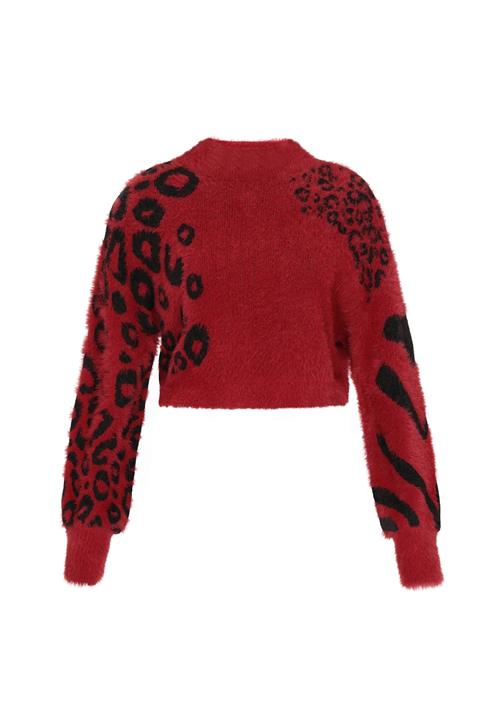 myMo ROCKS Pullover  burgunder / sort