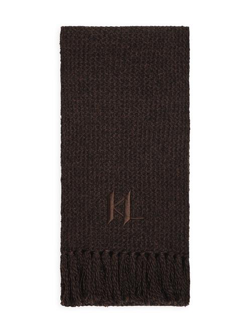 Karl Lagerfeld Sjal  mørkebrun