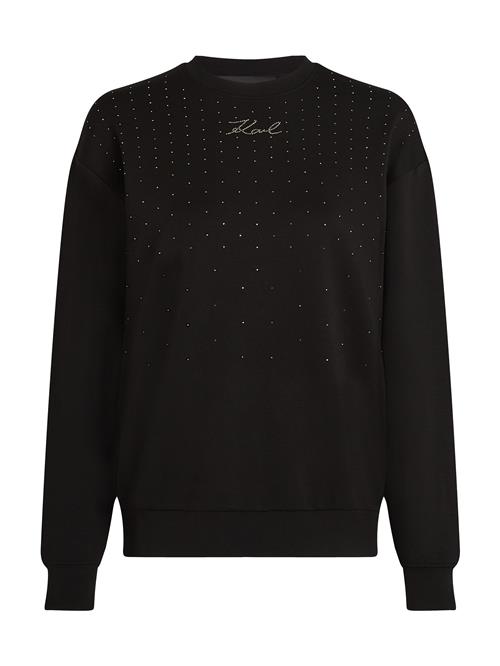 Karl Lagerfeld Sweatshirt  sort / sølv