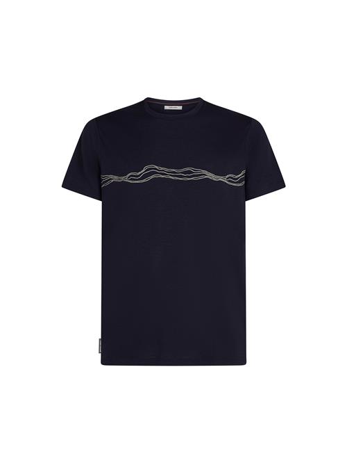 ICEBREAKER Funktionsskjorte '150 Tech Lite Mounta Pulse'  mørkeblå / lysegul