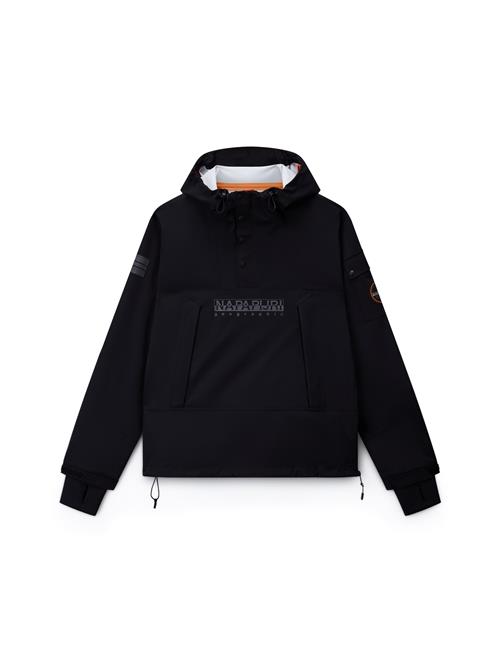 NAPAPIJRI Overgangsjakke 'C-Arver'  grå / orange / sort