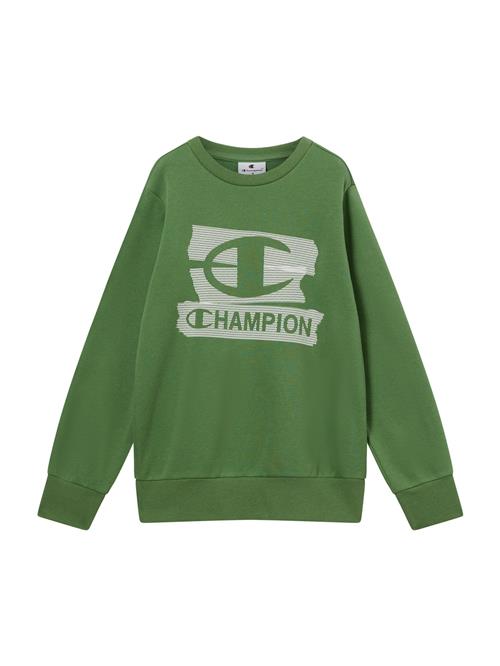 Champion Authentic Athletic Apparel Sweatshirt  grøn / hvid