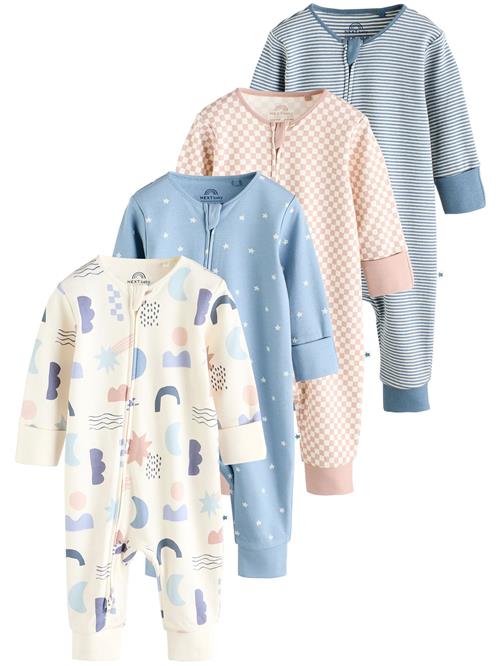 Next Nattøj  lysebeige / royalblå / lyserød / hvid