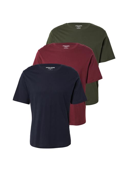 JACK & JONES Bluser & t-shirts  marin / oliven / vinrød