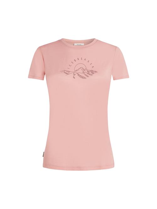 ICEBREAKER Funktionsbluse 'Sunrise'  gammelrosa / vinrød