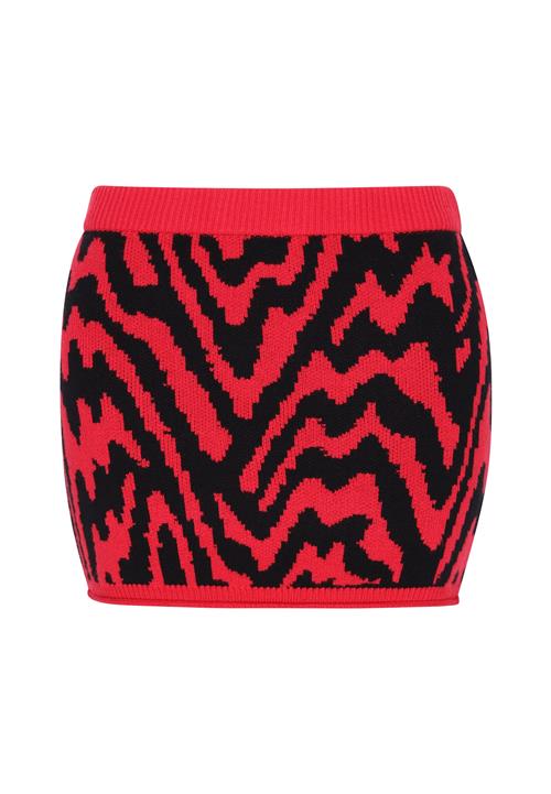 myMo ROCKS Nederdel  rød / sort