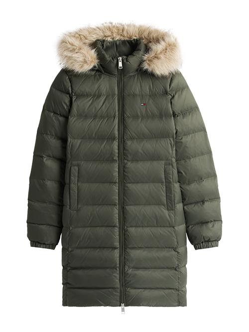 Tommy Jeans Vinterfrakke 'Essential'  oliven