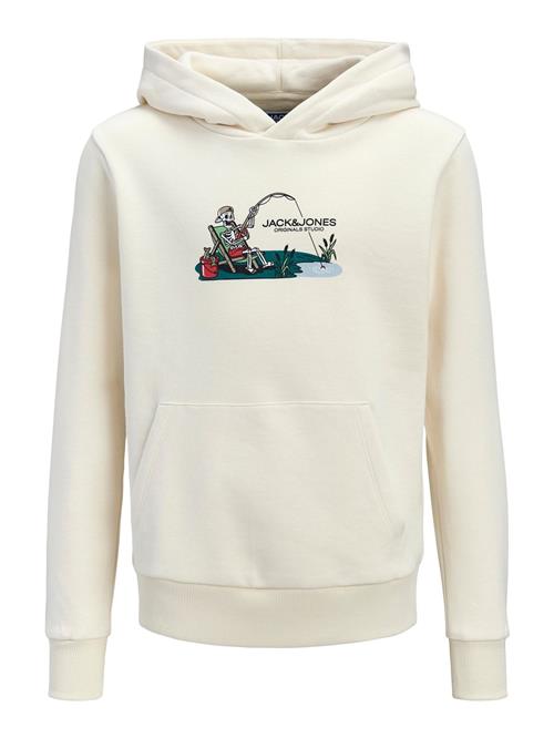 Jack & Jones Junior Sweatshirt  blandingsfarvet / hvid