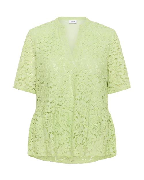 SAINT TROPEZ Bluse 'Zanna'  lysegrøn