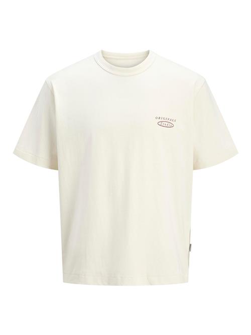 Jack & Jones Junior Shirts  rubinrød / hvid