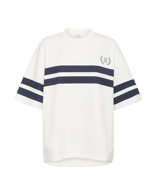 SAINT TROPEZ Shirts 'Zalina '  navy / hvid