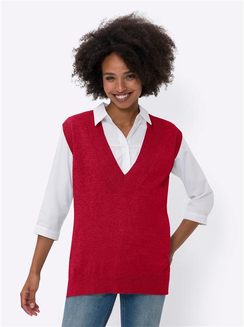 heine Pullover  rød