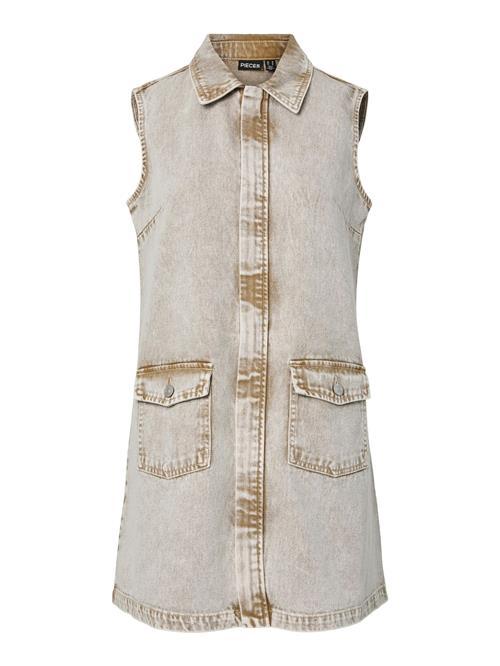 PIECES Blusekjole 'PCFay'  grey denim