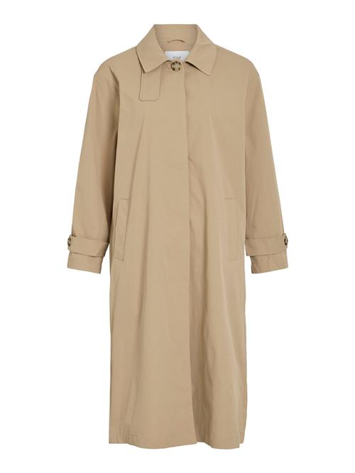 VILA Overgangsfrakke 'VILinea'  taupe