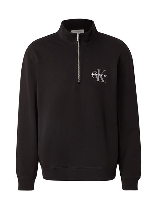 Calvin Klein Jeans Sweatshirt  grå / sort / hvid