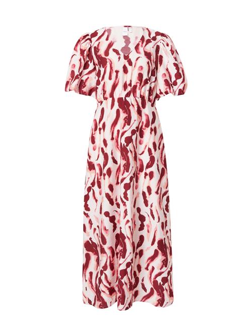 YAS Kjole 'YASNENO'  pastelpink / vinrød