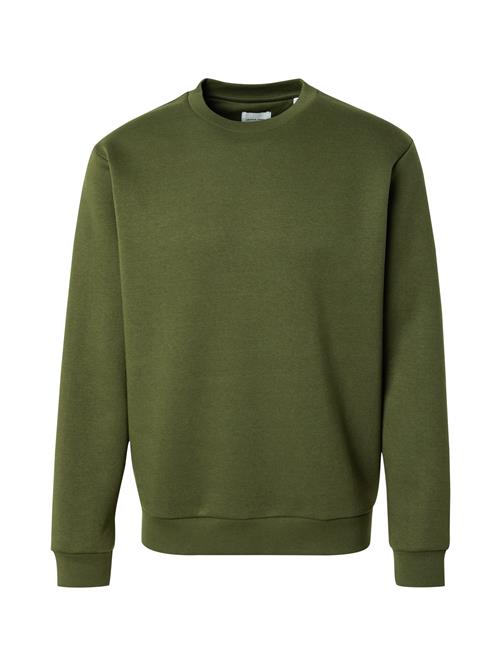 JACK & JONES Sweatshirt 'JJEBradley'  mørkegrøn