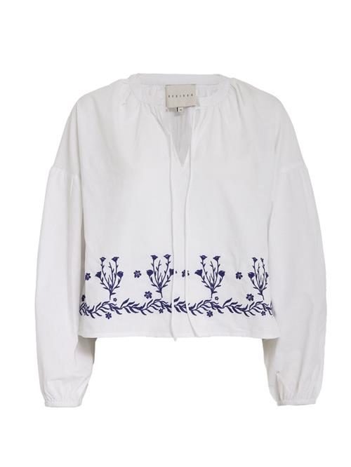 DESIRES Bluse 'Caroline'  marin / hvid