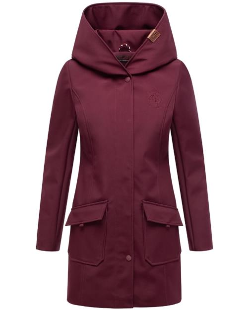 MARIKOO Funktionsfrakke 'Mayleen'  vinrød