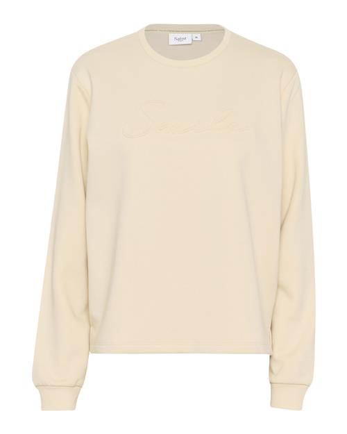 SAINT TROPEZ Sweatshirt 'LyonaSZ'  creme