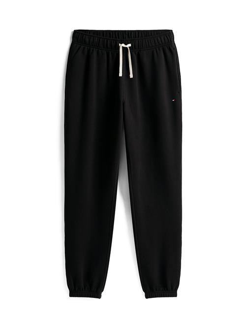 TOMMY HILFIGER Bukser 'Essential'  rød / sort / hvid