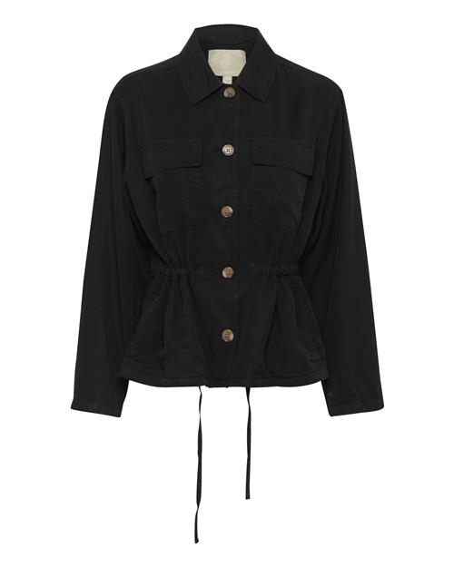 CULTURE Overgangsjakke 'CUnavi'  sort