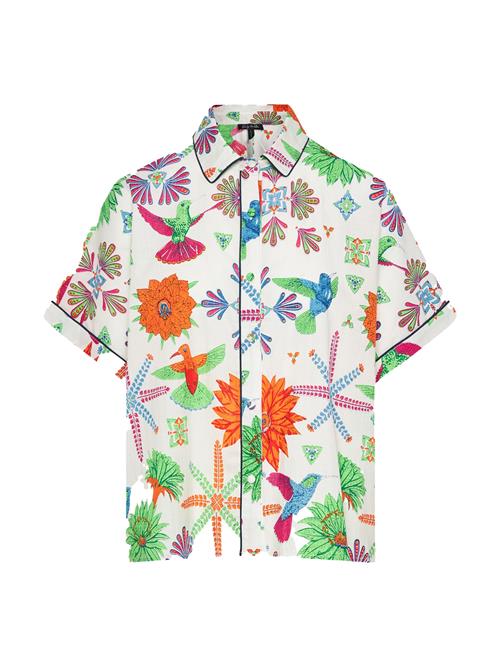 Funky Buddha Bluse  blandingsfarvet