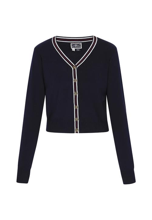 DreiMaster Maritim Cardigan  navy / hvid