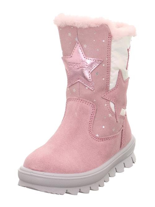 SUPERFIT Snowboots 'Flavia'  lyserød / sølv / perlehvid