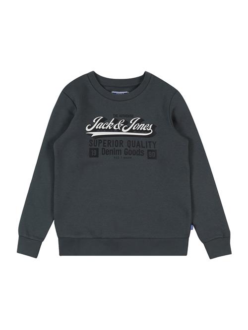 Jack & Jones Junior Sweatshirt  dueblå / sort / hvid