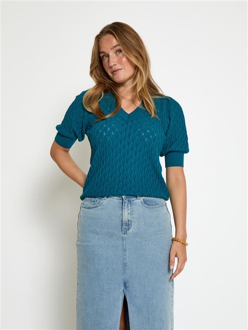 Peppercorn Pullover 'Rosalia'  petroleum