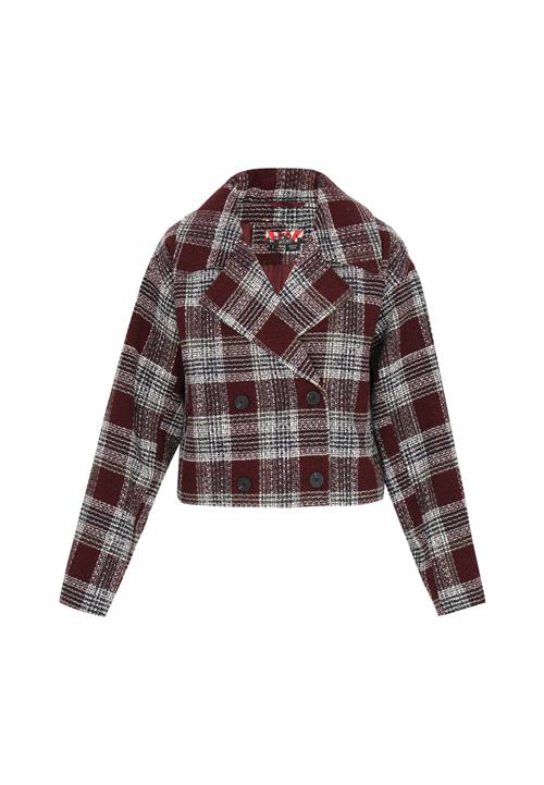 myMo ROCKS Overgangsjakke  rustbrun / lysegrå / sort