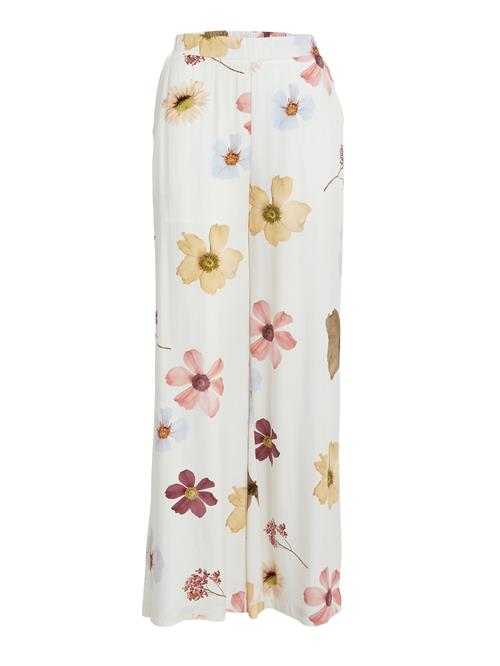 DESIRES Bukser 'Heidi'  lyseblå / oliven / mørk pink / offwhite