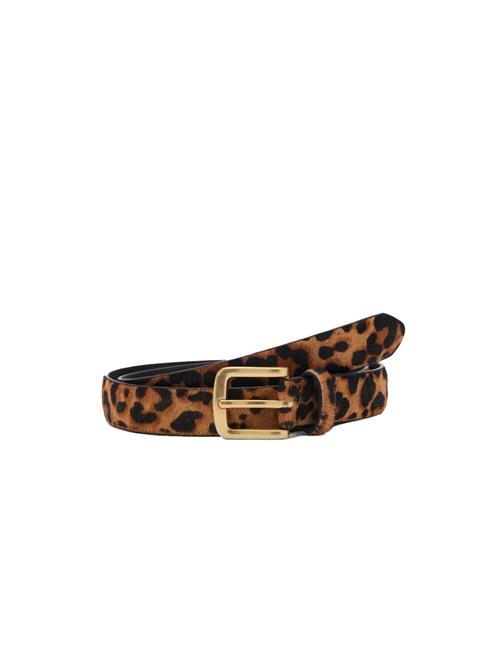 MANGO Bælte 'LEO2'  cognac / sort