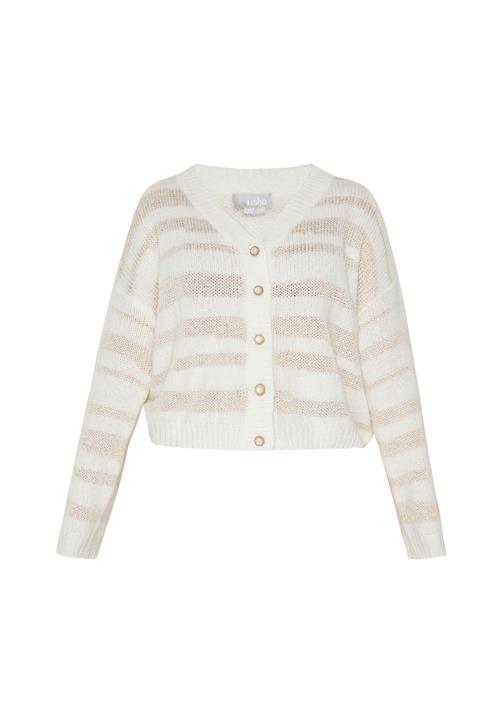 Usha Cardigan  creme / æggeskal