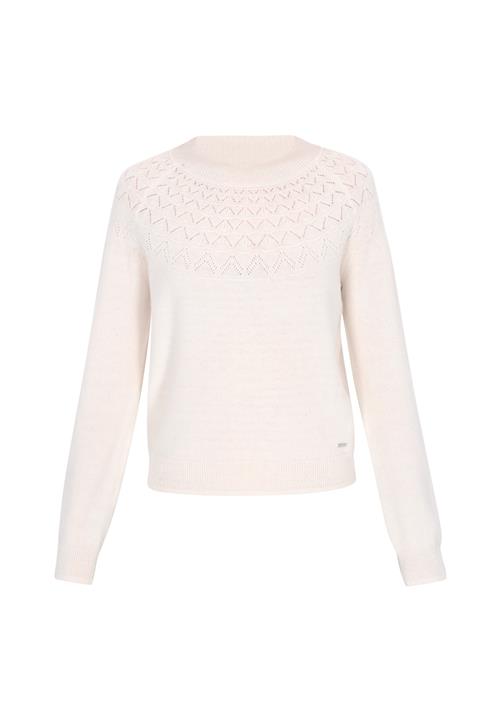 DreiMaster Klassik Pullover  uldhvid