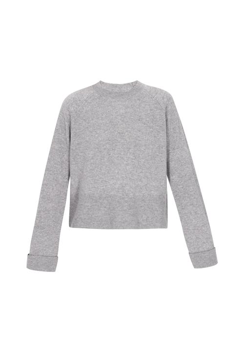 DreiMaster Klassik Pullover 'Classic'  lysegrå